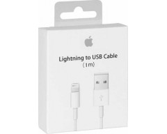 Apple USB to Lightning Λευκό 1m MD818ΖΜΑ σε Συσκευασία