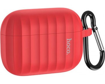 &Theta;ή&kappa;&eta; Hoco WB20 Fenix Liquid Silicone Protective &Sigma;&kappa;&omicron;ύ&rho;&omicron; &Pi;&rho;ά&sigma;&iota;&nu;&omicron; &gamma;&iota;&alpha; Airpods Pro &mu;&epsilon; &Lambda;&omicron;&upsilon;&rho;ά&kappa;&iota;