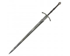 LOTR - The Lord of the Rings - Sword of the Witchking - 1 to 5 Scale Muniature Collectible with Stand 27CM (UC1266MIN)
